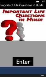Screenshot 1 Important Life Questions in Hindi windows