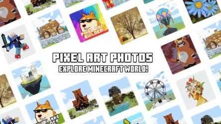 Captura 10 PixelArt Photos for Minecraft android