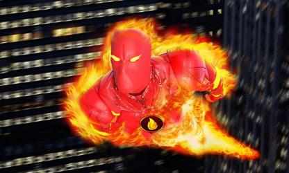 Captura de Pantalla 2 Fire Hero Robot Gangster Crime android