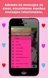 Screenshot 5 Mensajes y Frases de Amor 💖 android