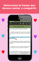 Screenshot 3 Mensajes y Frases de Amor 💖 android
