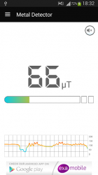 Screenshot 9 Gauss Meter - Magnetometer EMF android