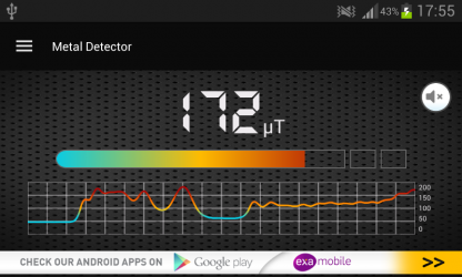 Screenshot 5 Gauss Meter - Magnetometer EMF android