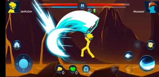 Screenshot 2 Stick Fight Anger of Stickman Zombie Games Battle android