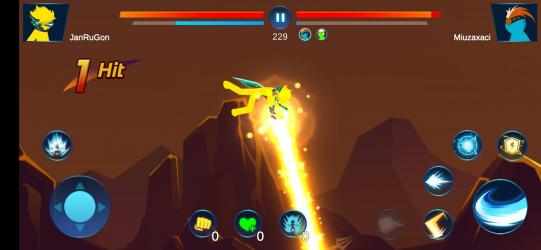 Captura 3 Stick Fight Anger of Stickman Zombie Games Battle android