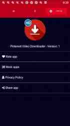 Screenshot 6 Download Video for Pinterest android