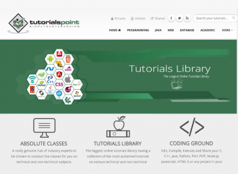 Screenshot 11 Tutorials Point Online Courses android