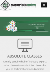 Screenshot 10 Tutorials Point Online Courses android
