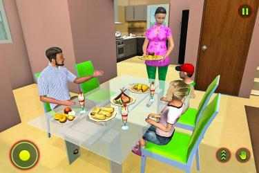 Captura de Pantalla 13 mamá embarazada virtual: simulador de familia android