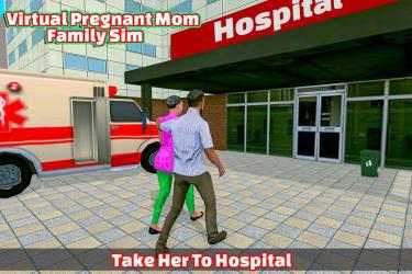 Captura de Pantalla 11 mamá embarazada virtual: simulador de familia android