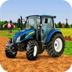 Captura de Pantalla 1 Tractor Sim 3D: Farming Games android