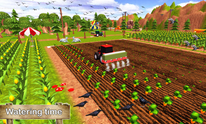 Captura de Pantalla 9 Tractor Sim 3D: Farming Games android