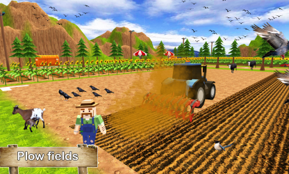 Screenshot 10 Tractor Sim 3D: Farming Games android