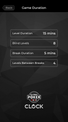 Screenshot 5 Global Poker Clock android