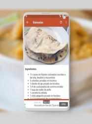 Captura de Pantalla 10 Recetas de Cocina Casera de Honduras Gratis android