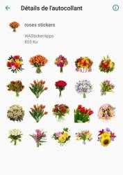 Screenshot 6 Flores y Rosas stickers - WAStickerApps android