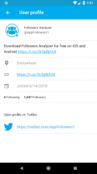 Imágen 5 Followers Analyzer for Twitter android
