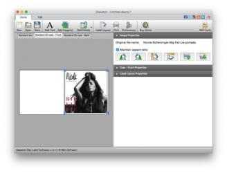 Screenshot 2 Disketch Disc Label mac