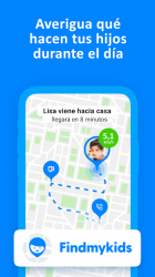 Screenshot 2 Find My Kids: reloj-GPS Niños y Localizador Móvil android