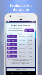 Screenshot 5 MejorDormir, calculadora de ciclos de sueño android