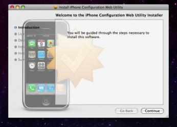 Screenshot 1 iPhone Configuration Web Utility mac