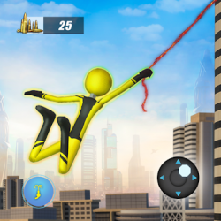 Captura de Pantalla 1 Spider Rope Hero: Vice Town Game android