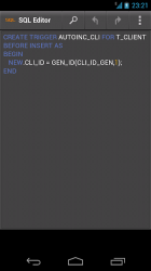 Screenshot 3 SQL Editor android