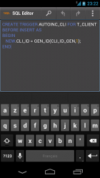 Screenshot 5 SQL Editor android