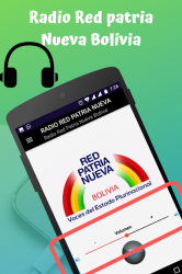 Captura de Pantalla 2 Radio Red Patria Nueva Bolivia android