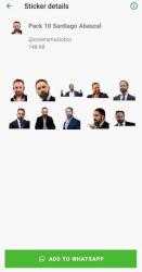 Captura 8 Stickers de Políticos Españoles para WhatSapp android