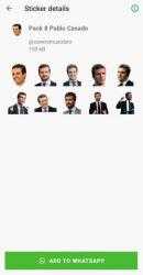 Screenshot 7 Stickers de Políticos Españoles para WhatSapp android