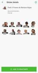 Screenshot 5 Stickers de Políticos Españoles para WhatSapp android