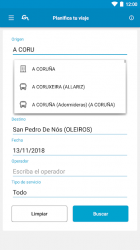 Screenshot 3 Transporte Público de Galicia android