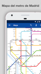 Screenshot 2 Mapa del metro de Madrid y planificador de rutas android