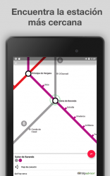 Screenshot 11 Mapa del metro de Madrid y planificador de rutas android