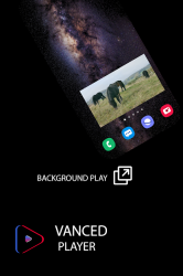Captura de Pantalla 3 Vanced HD Video Player - Media Player & Play Movie android