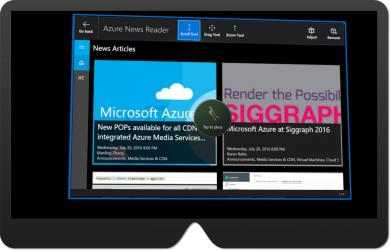 Captura 5 Azure News Reader windows