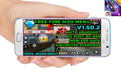 Captura 3 Free-Fire Mod Menu: Unlimited Diamonds android