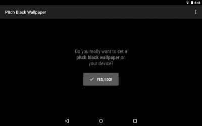 Captura de Pantalla 6 Pitch Black Wallpaper android