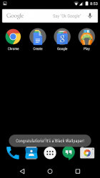 Captura de Pantalla 3 Pitch Black Wallpaper android