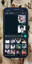 Capture 7 V BTS Animated WASticker android