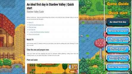 Screenshot 5 Stardew Valley Guide windows