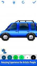 Imágen 13 Cars Color by Number - Pixel Art, Sandbox Coloring Book windows