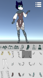 Captura de Pantalla 3 Creador de avatares: Furry android