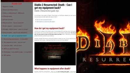 Captura 3 Guide for Diablo 2 Resurrected Game windows