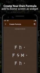 Captura 4 Runic Formulas - Book of Runes, Bindrunes, Amulets android