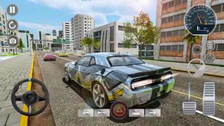 Captura 13 City car driving: Muscle car android