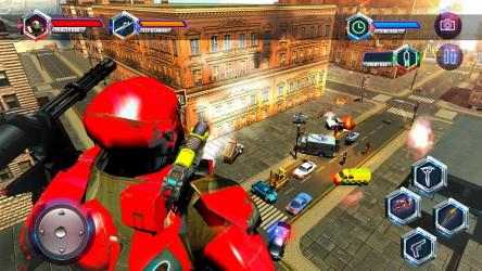 Captura de Pantalla 6 Robot volar Grand City Rescate android