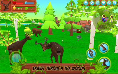 Captura de Pantalla 2 Deer Simulator - Animal Family android