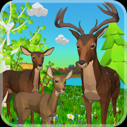 Captura de Pantalla 1 Deer Simulator - Animal Family android